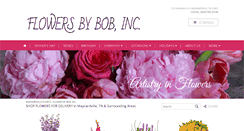 Desktop Screenshot of flowersbybob.com